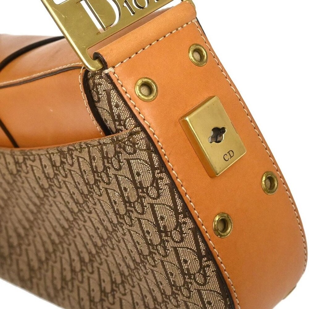 Christian Dior Brown Street Chic Columbus Shoulder Bag MA-0012 136311 - Picture 3 of 10